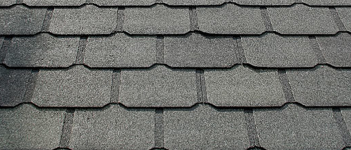 Luxury asphalt shingle roof